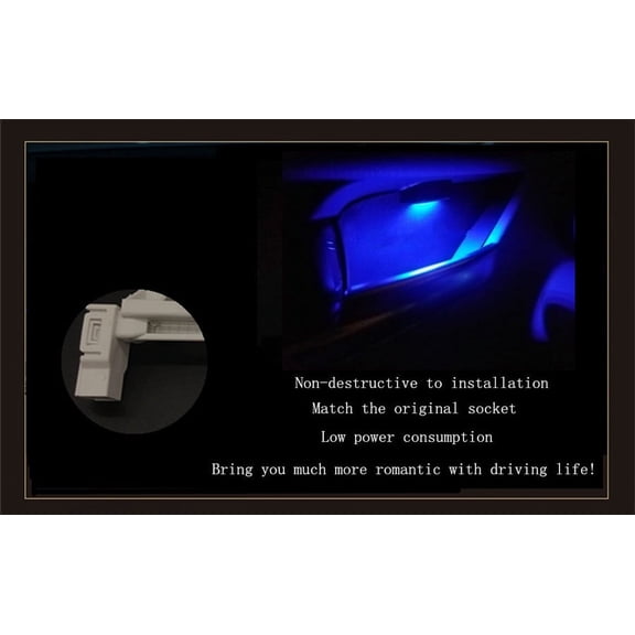 Phyun High Brighter Car LED Special atmosphere lamp For Toyota Camry 2018 Decorative Lamp Door Light