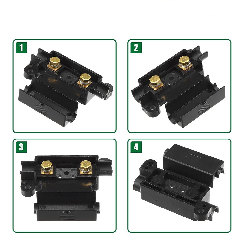 Phyun Midi Fuse & Fuse Holder Kit 150 Amp for Dual Battery Isolator
