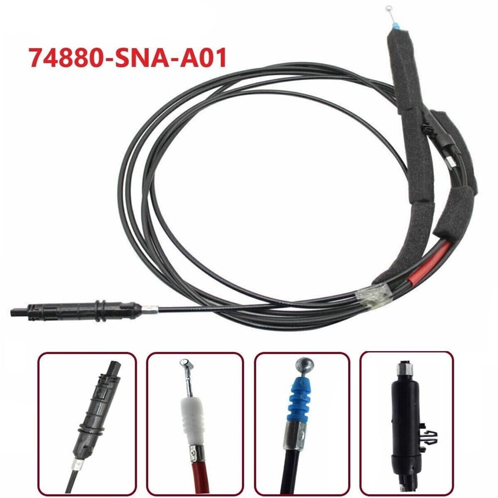 Phyun New Fuel Filler Door and Trunk Lid Release Cable for Honda Civic