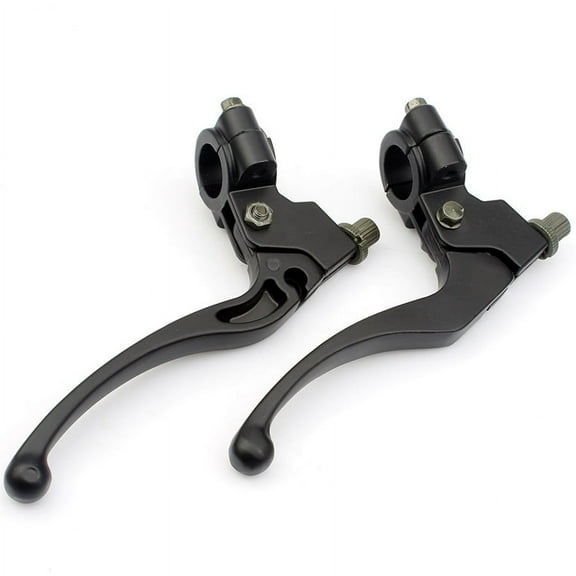 Phyun Pair 22mm Dirt Pit ATV Bike Brake Lever Perch Clutch For Honda Suzuki Stock
