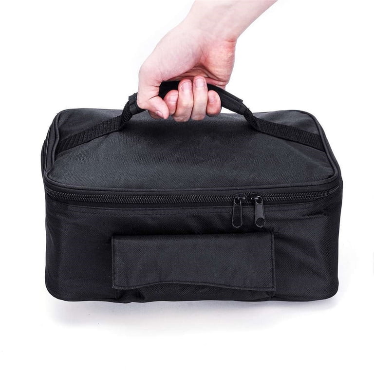 Phyun Portable 12V Car SUV Mini Lunch Bag Oven Food Heater with Cigarette  Lighter Plug