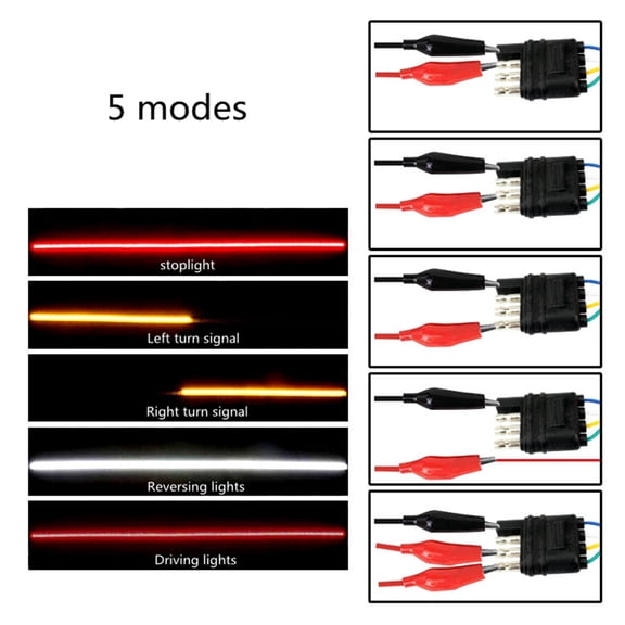Phyun Row 432-LED Truck Strip Tailgate Light Bar Reverse Brake Tail Signal Lamp