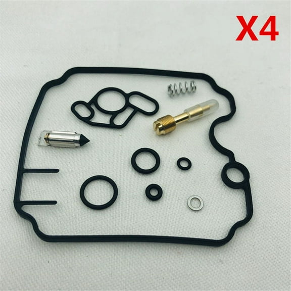 Phyun Stock Motorcycle ATV Bike Carburetor Repair Floating Needle Mixture Kit 4 Set