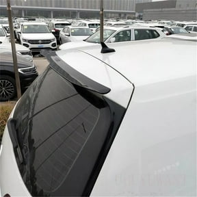 Phyun Universal Rear Roof Top Lip Spoiler Wing Glossy Black Abs Decorate Strips Fit Hatchback Suv Mpv Sedan Car Rear Modified Spoilers Wing Top Roof Wing