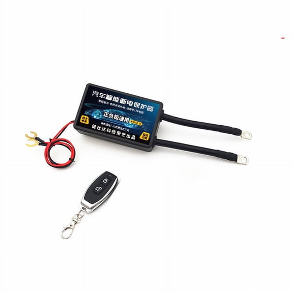 Phyun Upgrade Universal Dual Relay Integrated Wireless Remote Control 12V Car Battery Disconnect Cut Off Isolator Master Switches 1800A