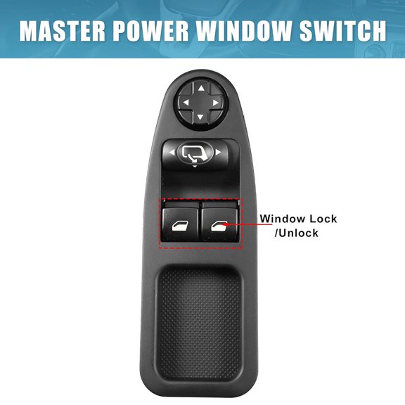 Phyun Window Switch 6554Zj For Citroen Dispatch Peugeot Expert Fiat Scudo