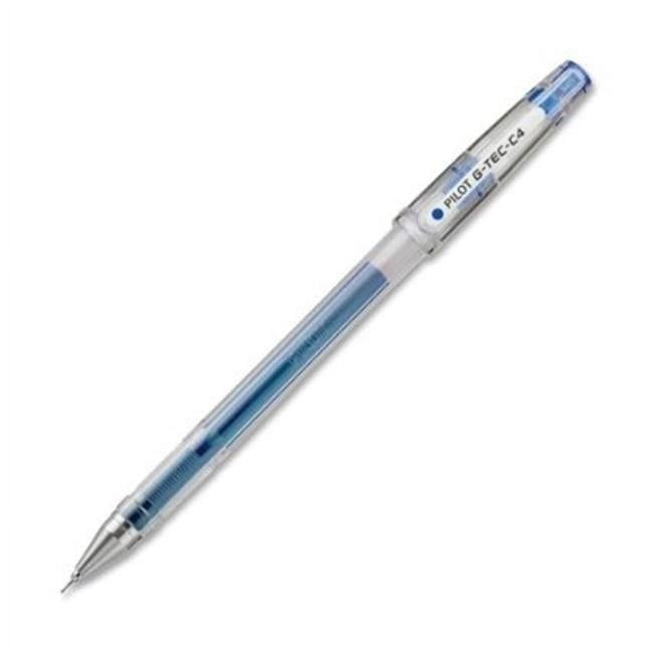 Pi  0.4 Mm. Ultra Fine Black Rollerball Pen- Blue