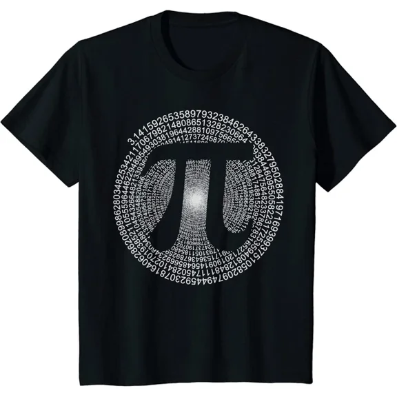 Pi 3,14 Pi Number Symbol Math Science Gift Scholl Unisex S-5XL T-Shirt