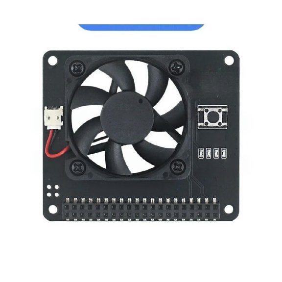 Pi 4 B Type Cooling Fan Module Adjustable Speed 3B+