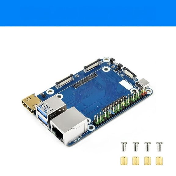 Pi CM5 Board IO Board Baseplate Computing Module 5 Carrier