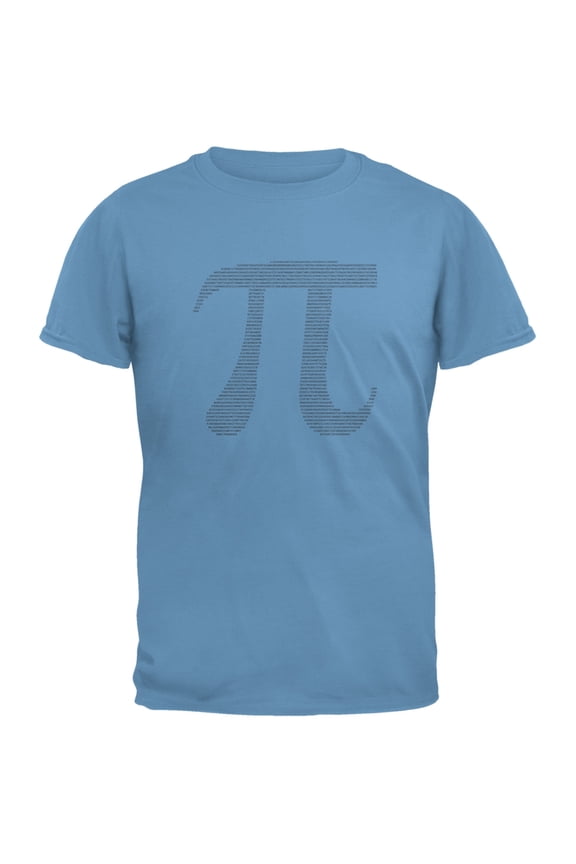 Pi Carolina Blue Adult T-Shirt - X-Large