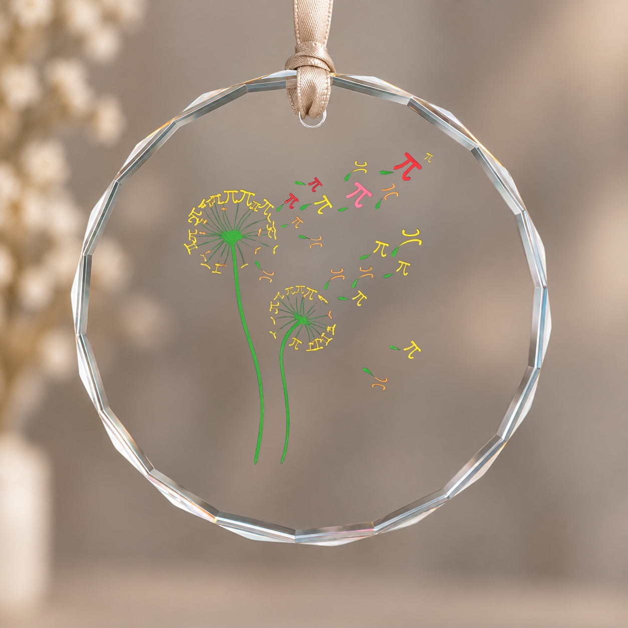 Pi Dandelion 3 14 Pi Day Number Math Teacher Science Lovers Christmas ...