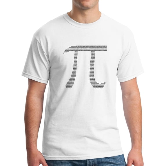 Pi Day Black Print T-Shirt
