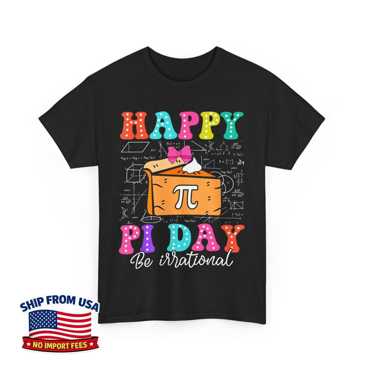 Mathematic Formulars Pi Day Happy Pi Day Be Irrational Math Lovers Mathematics Teacher ...