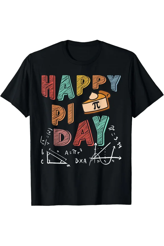 Pi Day March 14 Math Lover Science Pi Symbol Math Teacher Top Unisex T-Shirt, S-5XL
