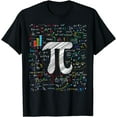 thumbnail image 1 of Pi Day Math Equation T Shirt Math Teacher Student Geek T-Shirt, 1 of 4