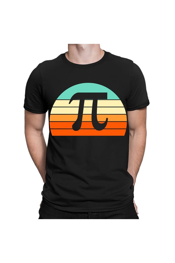 Pi Day Math Lover Teacher Gift Retro Vintage Mens Womens T-Shirts Tee Top #TA-89