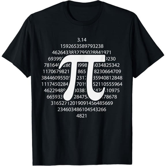 Pi Day Math Teacher T-Shirt Funny Science Nerd Geek STEM Graphic Tee for Men Women Retro Number Constant Shirt