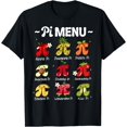 Pi Day Menu 3 14 Fruit Pie Teachers Math Lover T-Shirt - Walmart.com