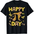 thumbnail image 1 of Pi Day Pizza Pi Funny Math Food 3.14 Distressed T-Shirt, 1 of 4