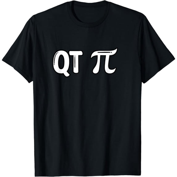Pi Day - QT Pi - Funny Cutie Pie 3.14 - Cute Math Pun T-Shirt
