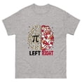 thumbnail image 1 of Pi Day Shirt, Funny Pi Day Shirt, Left Vs Right Brain Shirt (Sport Grey, S), 1 of 2