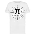 thumbnail image 1 of Pi Day Sunburst Theme Tee Men's -Image by Shutterstock, 1 of 2