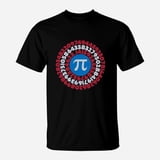 Pi Day Superhero Captain Pi Math Geek Gift TShirt - Walmart.com