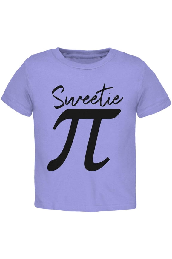 Pi Day Sweetie Math Pun Toddler T Shirt
