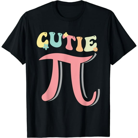 Pi Day Women Kids Men Toddler Math Teacher Cutie Pi T-Shirt