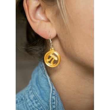 Pi Earrings | The Center Spins