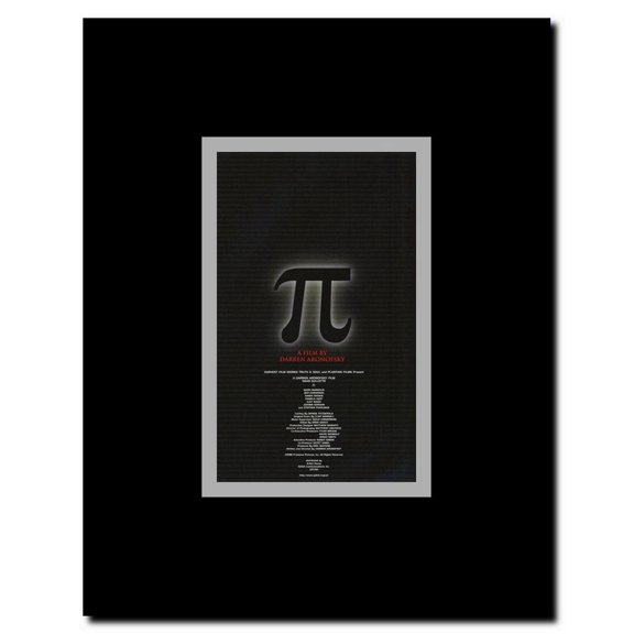 Pi Framed Movie Poster