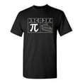 thumbnail image 1 of Pi Is Equal To Pie Sarcastic Math Value Humor Soft Graphic Tees Novelty Gift For Geeks Algebra Lovers Christmas Funny Mens T Shirt, 1 of 5