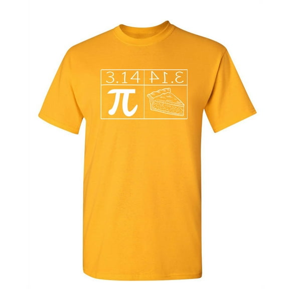 Pi Is Equal To Pie Sarcastic Math Value Humor Soft Graphic Tees Novelty Gift For Geeks Algebra Lovers Christmas Funny Mens T Shirt