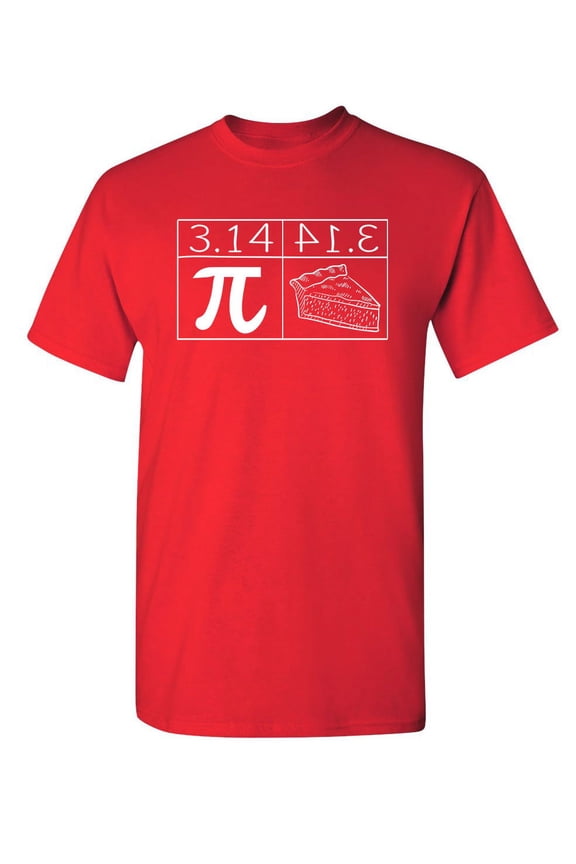Pi Is Equal To Pie Sarcastic Math Value Humor Soft Graphic Tees Novelty Gift For Geeks Algebra Lovers Christmas Funny Mens T Shirt
