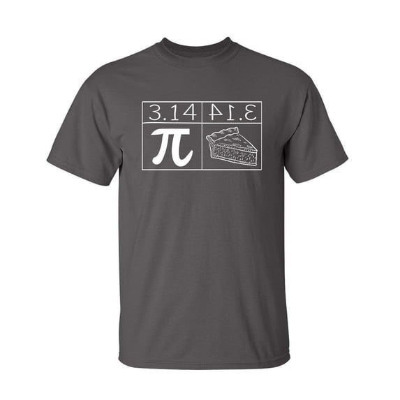 Pi Is Equal To Pie Sarcastic Math Value Humor Soft Graphic Tees Novelty Gift For Geeks Algebra Lovers Christmas Funny Mens T Shirt