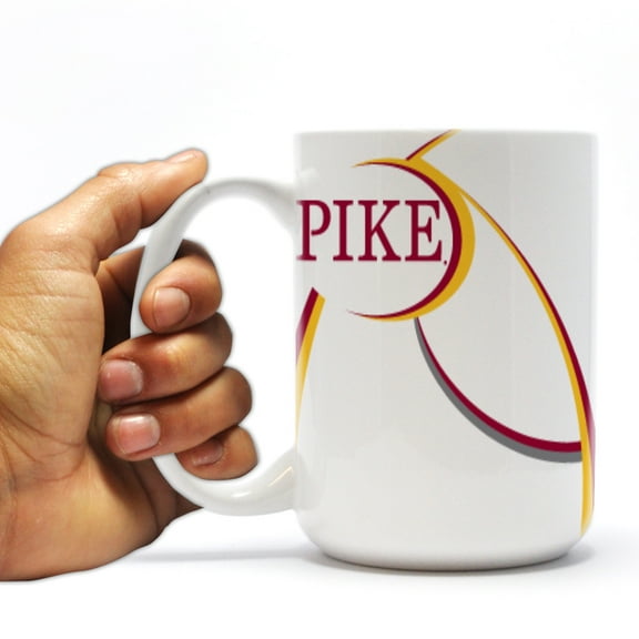 Pi Kappa Alpha 15oz Coffee Mug  Pike Swoop Design