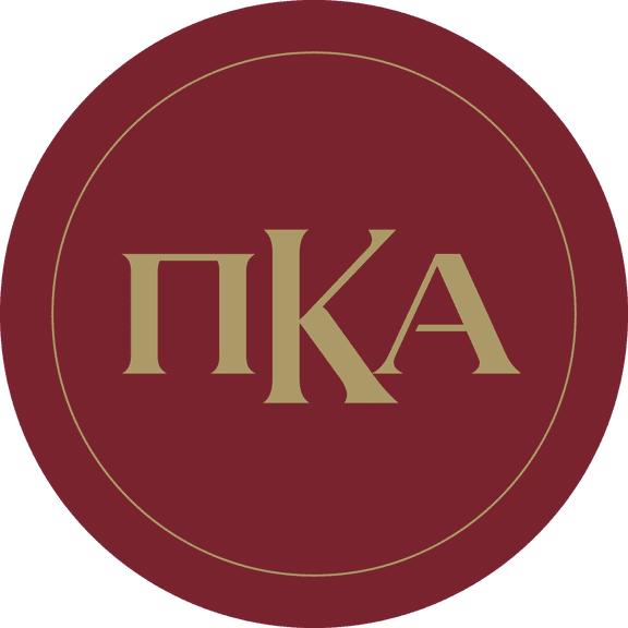 Pi Kappa Alpha Car Decal Sticker - Officially Licensed Fraternity Window Sticker, Full Color Circle Logo Design