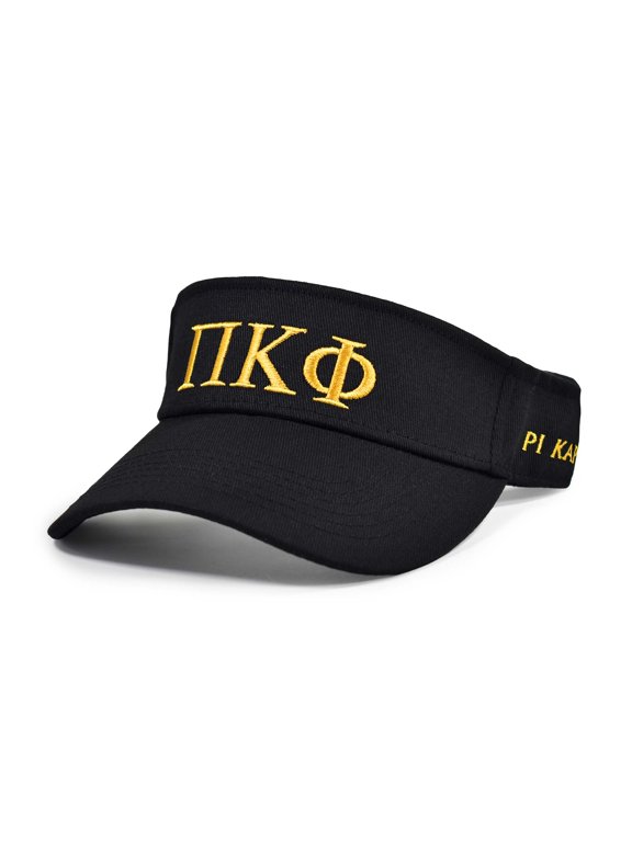 Pi Kappa Phi Fraternity Visor Hat Black