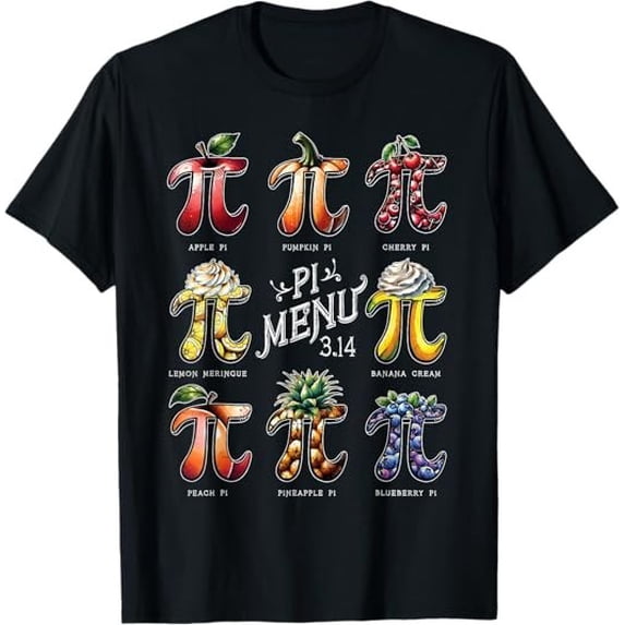 Pi Lover Menu Day 3 14 Fruit Pie Teachers Math Creative Style For ...