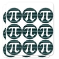 thumbnail image 1 of Pi Math Geek Nerd 3.14 2" Planner Calendar Scrapbooking Crafting Clear Stickers, 1 of 6