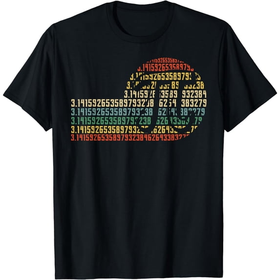 Pi Math Science STEM Gift 3.14 Pi Day Vintage Retro T-Shirt