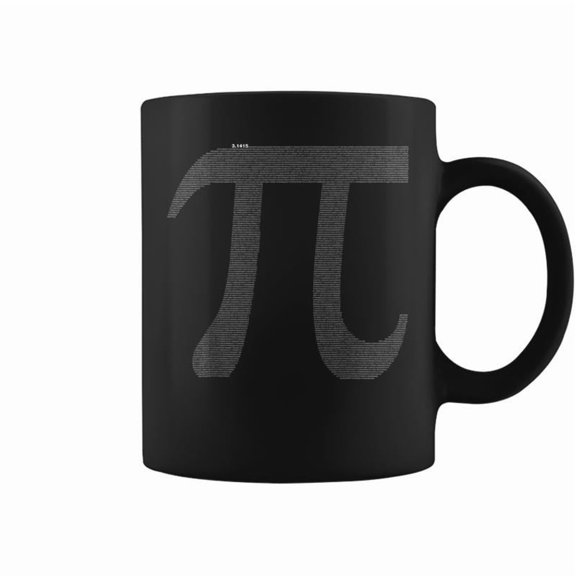 Pi Sign 10000 Digits Math Mathematics Pi Day Coffee Mugs