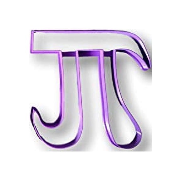 Pi Sign Cookie Cutter (2 Inch)- Fast Shipping - Sharp Edges - Exceptional Quality