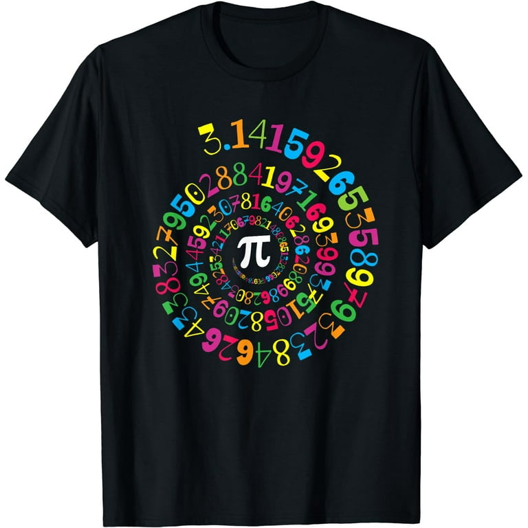 Pi Spiral Novelty Math Geek 3.14 Pi Day T-Shirt Pi Spiral Novelty Math Geek 3.14 Pi Day T-Shirt