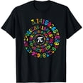 thumbnail image 1 of Pi Spiral Novelty Math Geek 3.14 Pi Day T-Shirt, 1 of 4