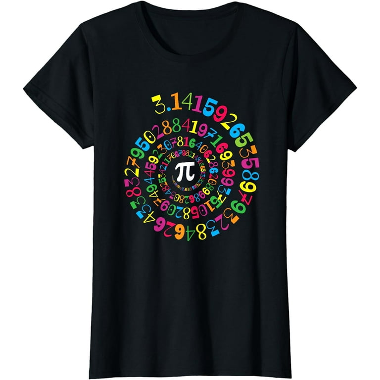 Pi Spiral Novelty Math Geek 3.14 Pi Day T-Shirt Pi Spiral Novelty Math Geek 3.14 Pi Day T-Shirt