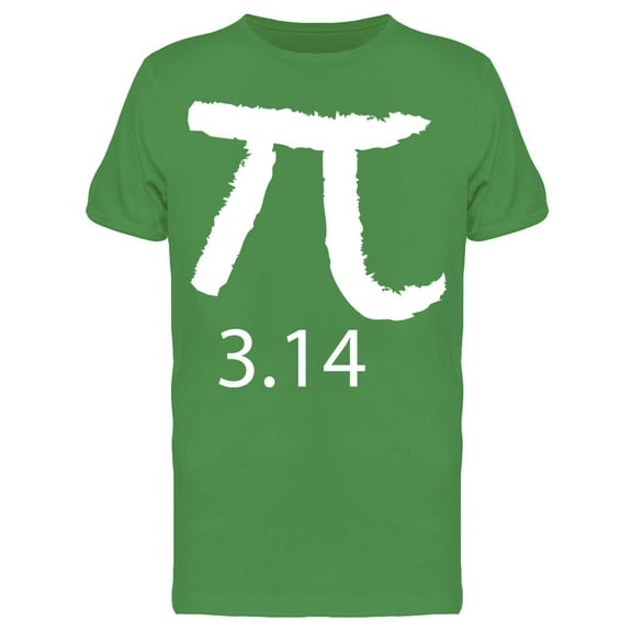 Pi Symbol 3.14 Marker Effect Tee Men's -Image by Shutterstock