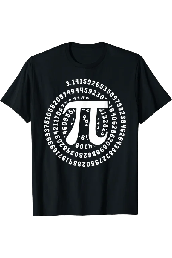Pi Symbol 3.14 Pi Number Pi Day Teacher Math Lover Nerd Geek T-Shirt Size S-5XL