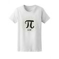 thumbnail image 1 of Pi Symbol 3.1416 Math Lovers T-Shirt Women -Image by Shutterstock, Female x-Large, 1 of 2